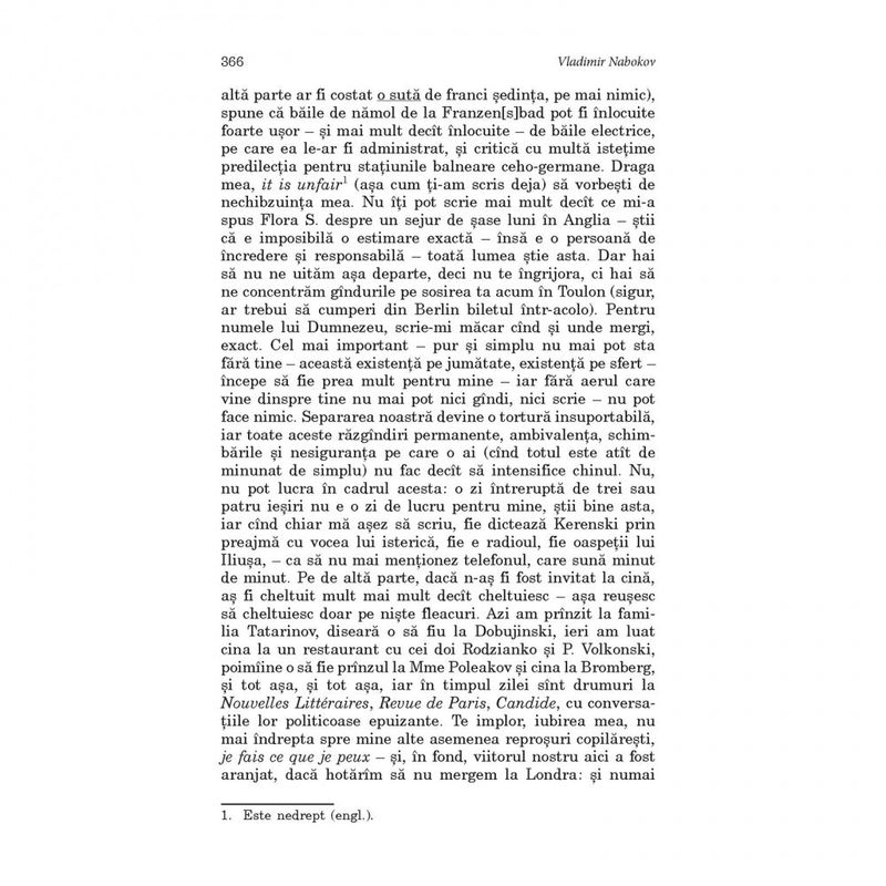 Carti si Birotica - Carti - Fictiune - Scrisori catre Vera (editia 2019), Vladimir Nabokov - Infinity.ro