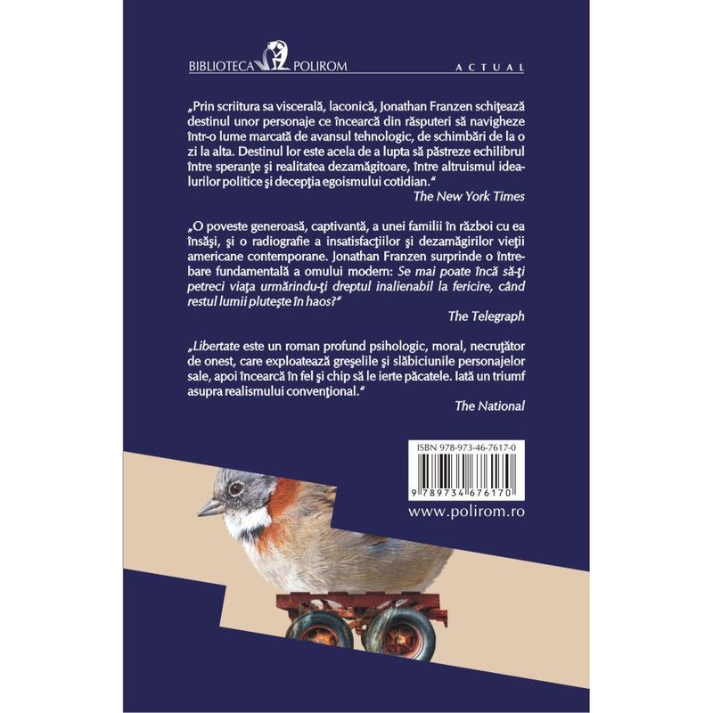 Carti si Birotica - Carti - Bestseller - Libertate - Jonathan Franzen - Infinity.ro