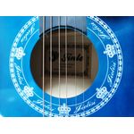 TV, Audio-Video si Foto - Instrumente muzicale - Instrumente clasice - Chitara clasica din lemn 95 cm, Cutaway Country Blue - Infinity.ro