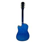TV, Audio-Video si Foto - Instrumente muzicale - Instrumente clasice - Chitara clasica din lemn 95 cm, Cutaway Country Blue - Infinity.ro