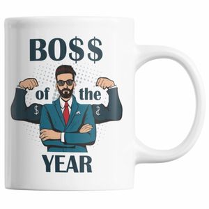 Cana amuzanta pentru sef, Boss of the Year, Priti Global, 300ml