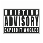 Auto si Moto/Intretinere auto/Stickere auto - Sticker auto cu drifting, tuning, JDM, 20cm, negru - Infinity.ro