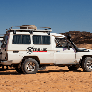 Sticker auto Extreme OffRoad, Priti Global, Negru-Rosu, 50 x 6 cm