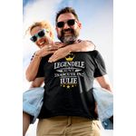 Fashion, accesorii si bijuterii - Barbati - Imbracaminte - Tricouri si bluze barbati - Tricou barbati, Priti Global, cadou unic pentru prieteni, Legendele sunt nascute in Iulie, Negru, S - Infinity.ro