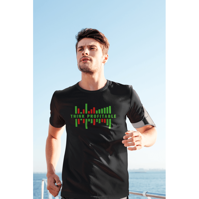 Fashion, accesorii si bijuterii - Barbati - Imbracaminte - Tricouri si bluze barbati - Tricou barbati, Priti Global, personalizat pentru investitori sau antreprenori, Think profitable, Negru, XL - Infinity.ro