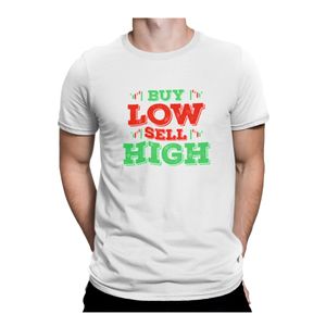 Tricou pentru traderi, Priti Global, personalizat cu mesaj amuzant, Buy lowell high