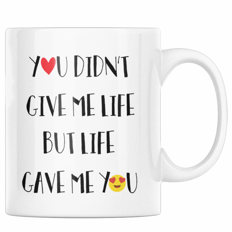 Casa si Gradina - Bucatarie si vesela - Cani si pahare - Cani si cesti - Cana pentru ziua indragostitilor, You did not give me life but life gave me you - Infinity.ro