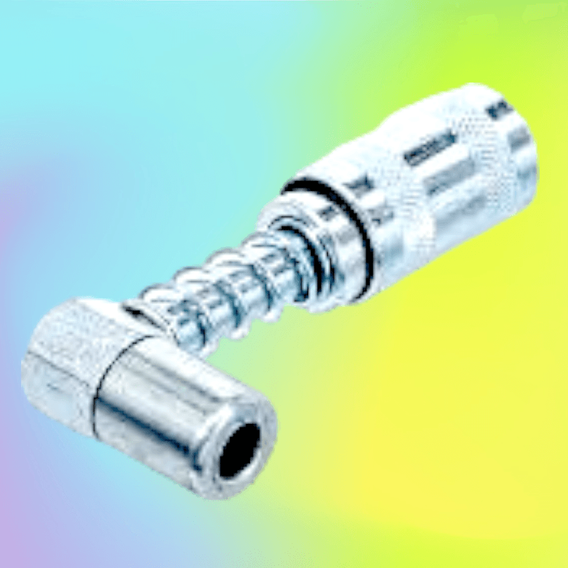 Auto si Moto - Reparatii si depanare - Scule auto - Scule si truse auto - Accesoriu de cuplare cap gresor, cu extensie 90 grade, otel inoxidabil - Infinity.ro