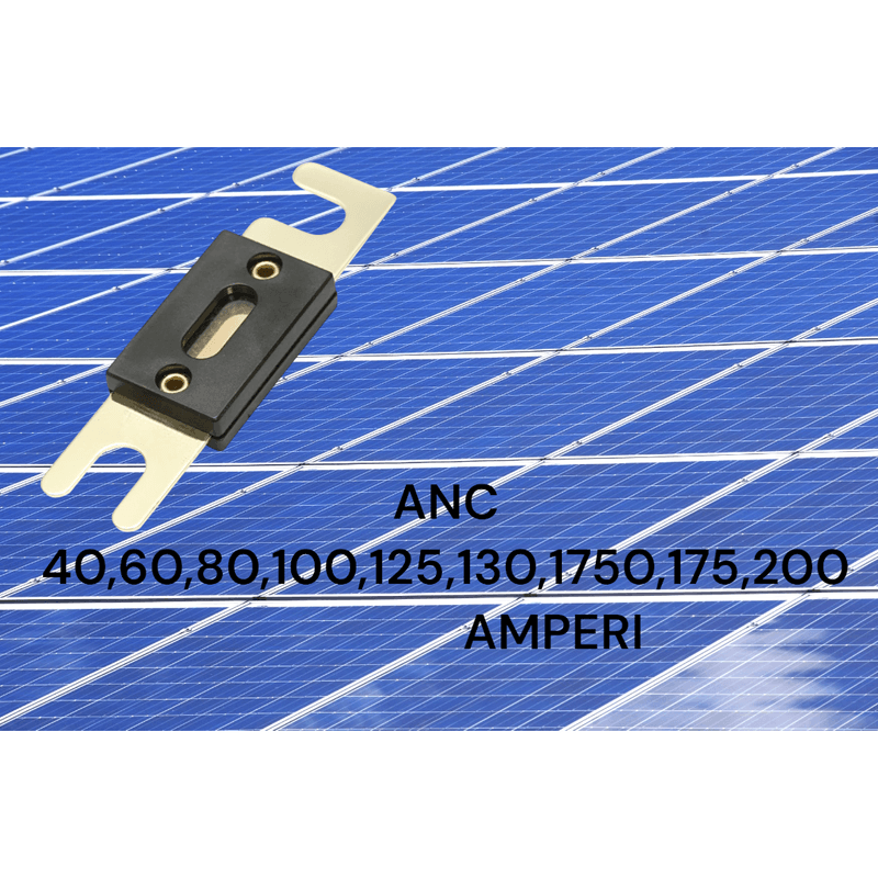 Casa si Gradina - Electrice - Distributie electrica si comanda - Sigurante - Siguranta fuzibila model ANC 125A, pentru autoturism, autocamion, stivuitor, tractor universal si PV - Infinity.ro