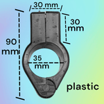 Casa si Gradina - Gradinarit si plante - Agricultura - Utilaje agricole - Set clema deget escmotabil, 5 piese, pentru combine agricole, dimensiune 90x45 mm - Infinity.ro