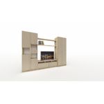 Casa si Gradina - Mobilier - Seturi de mobilier - Seturi living - Living Mora L 300 x A 50 x H 200 cm grey nordic wood - Infinity.ro