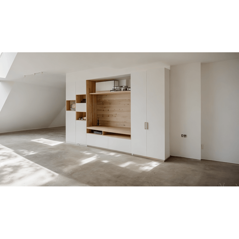 Casa si Gradina - Mobilier - Seturi de mobilier - Seturi living - Living Mora L 300 x A 50 x H 200 cm white loft pine - Infinity.ro