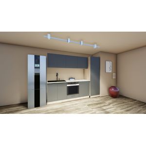 Bucatarie BFA L 260 X A 60 X H 200 cm Antracit