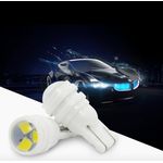 Auto si Moto - Electrice auto - Iluminare si semnalizare - Becuri auto - Becuri led T10 W5W ceramic 2 buc / set - Infinity.ro