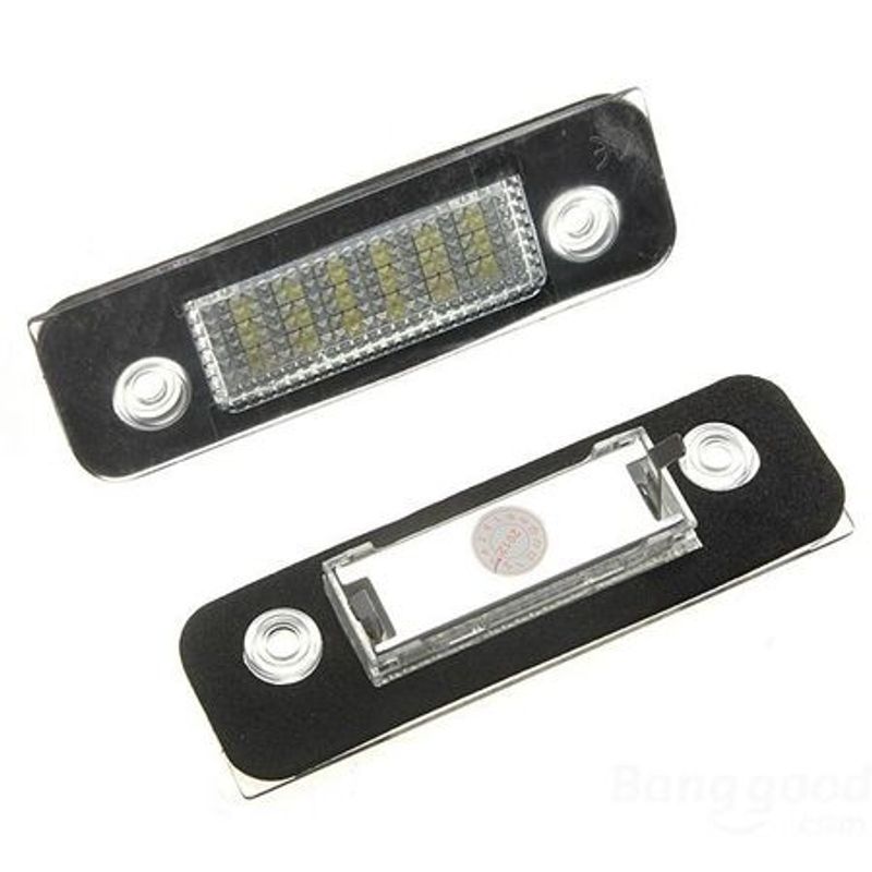Auto si Moto - Electrice auto - Iluminare si semnalizare - Lumini ambientale - Set lampi numar led auto Ford Fiesta si Ford Fusion, Mondeo MK2 2 buc pe set - Infinity.ro