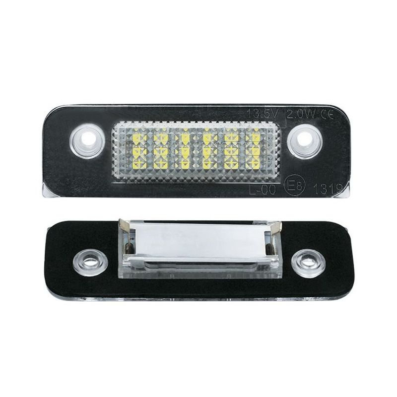 Auto si Moto - Electrice auto - Iluminare si semnalizare - Lumini ambientale - Set lampi numar led auto Ford Fiesta si Ford Fusion, Mondeo MK2 2 buc pe set - Infinity.ro