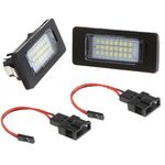 Auto si Moto - Electrice auto - Iluminare si semnalizare - Lumini ambientale - Set lampi numar led auto Audi si Vw 2 buc pe set - Infinity.ro