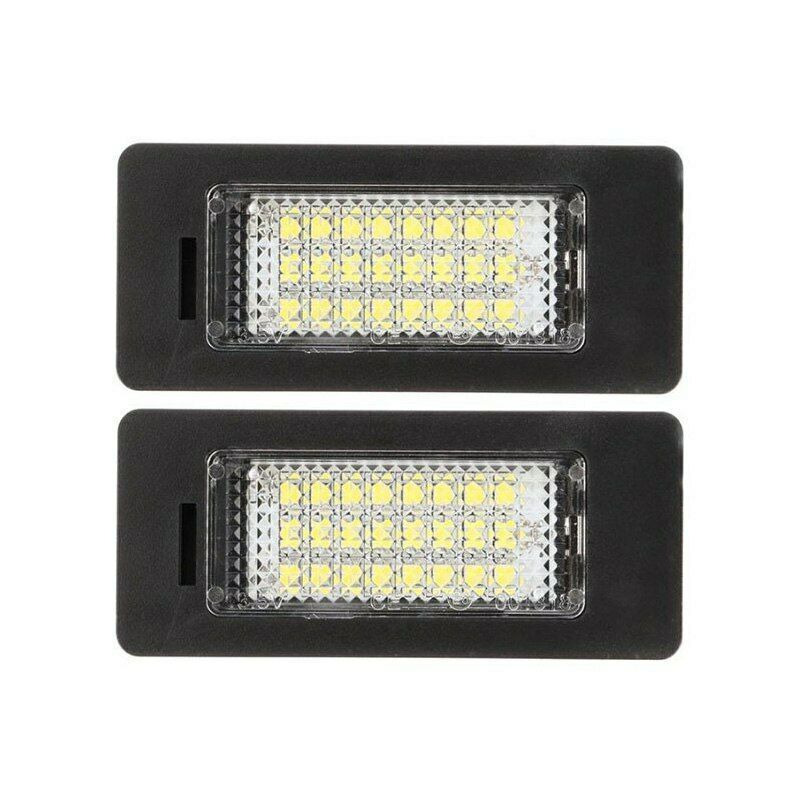 Auto si Moto - Electrice auto - Iluminare si semnalizare - Lumini ambientale - Set lampi numar led auto Audi si Vw 2 buc pe set - Infinity.ro