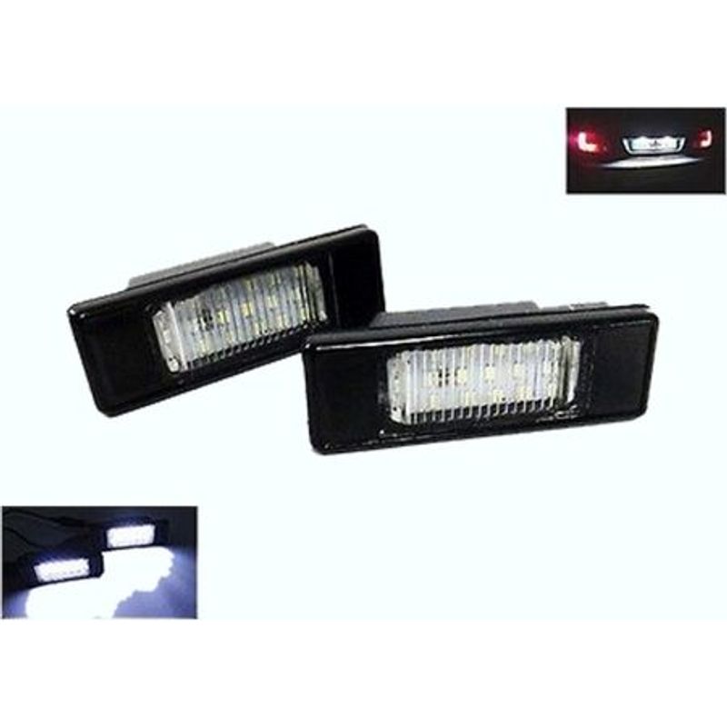 Auto si Moto - Electrice auto - Iluminare si semnalizare - Lumini ambientale - Set lampi numar led auto Citroen si Peugeot Model nou 2 buc pe set - Infinity.ro
