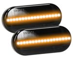 Auto si Moto - Electrice auto - Iluminare si semnalizare - Lumini ambientale - Set lampi semnalizare dinamica laterala led auto Vw, Skoda, Ford, Seat 2 buc pe set - Infinity.ro