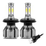 Auto si Moto - Electrice auto - Iluminare si semnalizare - Becuri auto - Kit becuri led COB 4300k H4 2 buc/set - Infinity.ro
