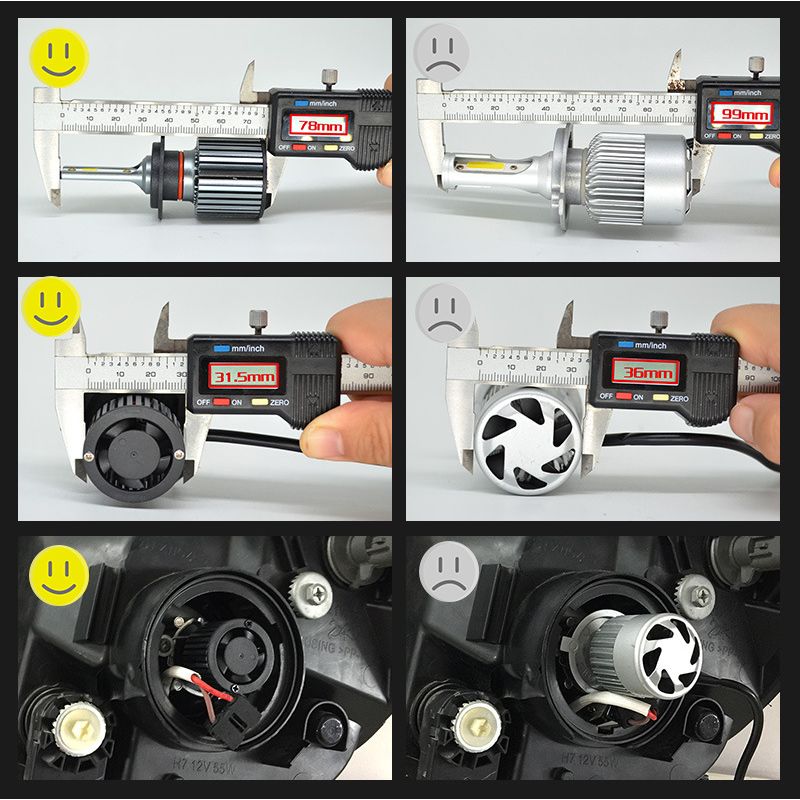 Auto si Moto - Electrice auto - Iluminare si semnalizare - Becuri auto - Kit becuri led CSP F31 mini soclu HB4(9006) 2 buc / set - Infinity.ro