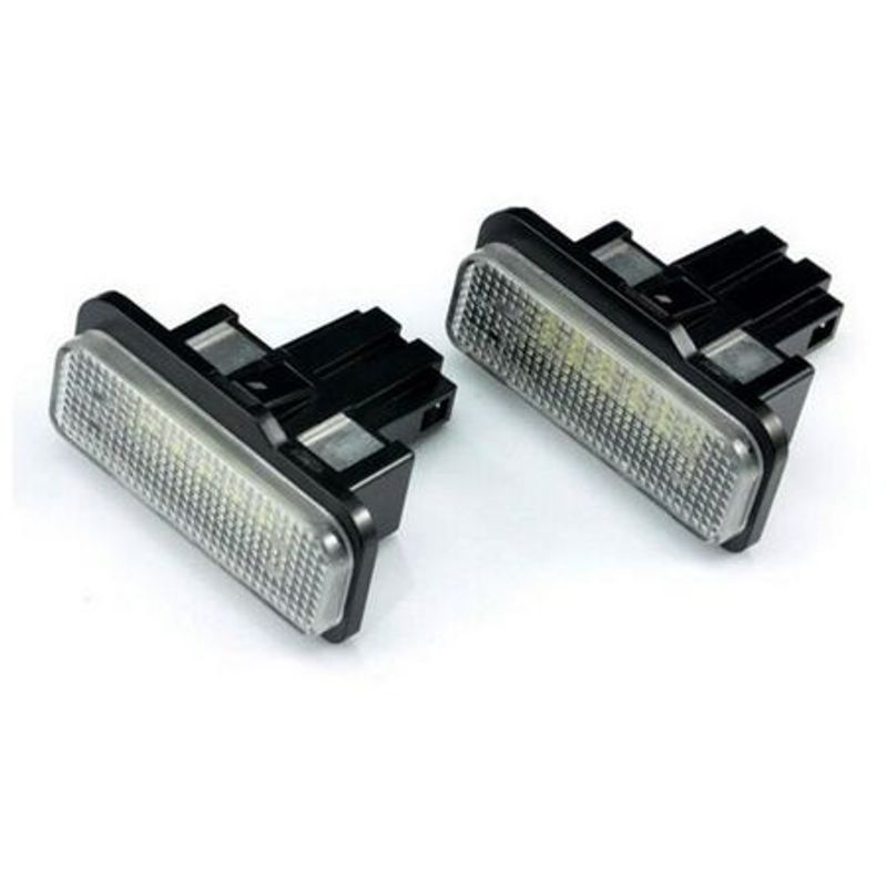 Auto si Moto - Electrice auto - Iluminare si semnalizare - Lumini ambientale - Set lampi numar led auto Mercedes W220 2 buc pe set - Infinity.ro