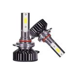 Auto si Moto - Electrice auto - Iluminare si semnalizare - Becuri auto - Set de 2 becuri Led auto Cob Mini F2S HB4 9006 36w - Infinity.ro