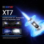 Auto si Moto - Electrice auto - Iluminare si semnalizare - Becuri auto - Kit Becuri led XT7 cu lumina de zi violet HB4 (9006) 2 buc pe set - Infinity.ro