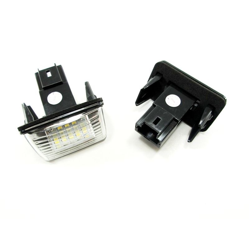 Auto si Moto - Electrice auto - Iluminare si semnalizare - Lumini ambientale - Set lampi numar led auto Peugeot si Citroen 2 buc pe set - Infinity.ro