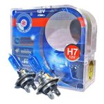 Auto si Moto - Electrice auto - Iluminare si semnalizare - Becuri auto - Set 2 becuri halogen auto Pegasus Xenon Look 5000k 100w 12v H1 - Infinity.ro