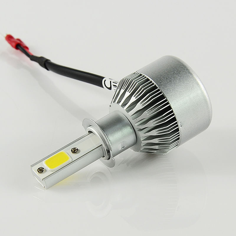 Auto si Moto - Electrice auto - Iluminare si semnalizare - Becuri auto - Set de 2 becuri COB C6 H3 - Infinity.ro