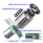 Auto si Moto - Electrice auto - Iluminare si semnalizare - Becuri auto - Set de 2 Becuri led Xentech Light 24 Smd 3838 P21w/5w 30w/bec rosu Canbus Pro - Infinity.ro