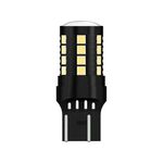 Auto si Moto - Electrice auto - Iluminare si semnalizare - Becuri auto - Set de 2 becuri led auto Xentech light W21w/5w 27 SMD alb canbus pozitie cu lumina de zi 9-30V - Infinity.ro