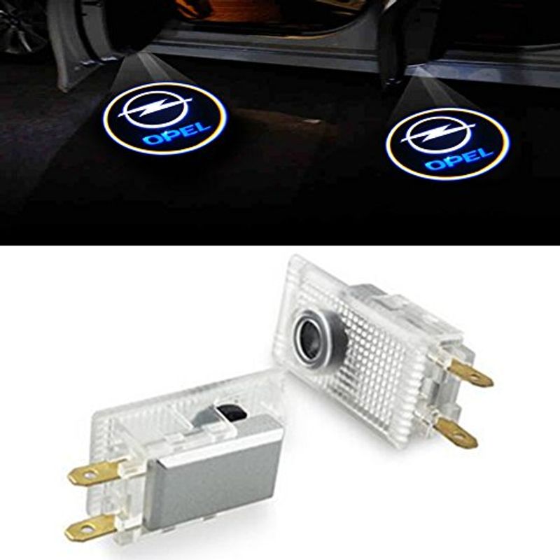 Auto si Moto - Electrice auto - Iluminare si semnalizare - Lumini ambientale - Set de 2 lampi Logo Xentech Light Portiere Opel - Infinity.ro