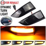 Auto si Moto - Piese auto si accesorii - Caroserie - Faruri, stopuri si proiectoare - Set de 2 lampi led semnalizare dinamica/progresiva oglinda Xentech Light Renault 12V - Infinity.ro