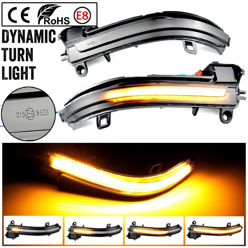 Auto si Moto - Piese auto si accesorii - Caroserie - Faruri, stopuri si proiectoare - Set de 2 lampi led semnalizare dinamica oglinda si lumina daylight albastru Xentech Light BMW Seria 1, 2, 3, 4, X1 12V - Infinity.ro