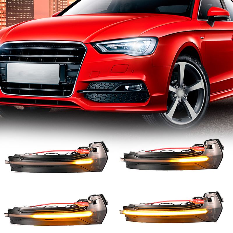 Auto si Moto - Piese auto si accesorii - Caroserie - Faruri, stopuri si proiectoare - Set de 2 lampi led semnalizare dinamica oglinda Xentech Light Audi A3, S3, RS3 2012 12v - Infinity.ro
