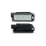 Auto si Moto - Electrice auto - Iluminare si semnalizare - Lumini ambientale - Set 2 lampi numar led Xentech Light Renault Megane, Clio, Laguna Canbus 6000k - Infinity.ro