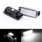 Auto si Moto - Electrice auto - Iluminare si semnalizare - Lumini ambientale - Set 2 lampi numar led Xentech Light Renault Megane, Clio, Laguna Canbus 6000k - Infinity.ro