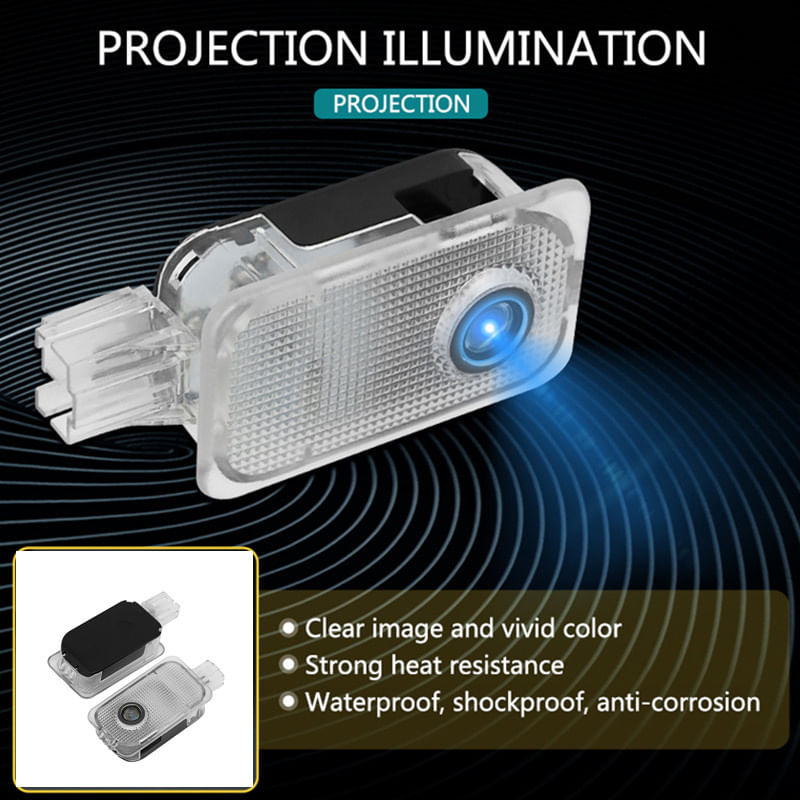 Auto si Moto - Electrice auto - Iluminare si semnalizare - Lumini ambientale - Set de 2 lampi led Logo Subaru portiera/usa auto Xentech Light - Infinity.ro