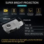 Auto si Moto - Electrice auto - Iluminare si semnalizare - Lumini ambientale - Set de 2 lampi led Logo Subaru portiera/usa auto Xentech Light - Infinity.ro