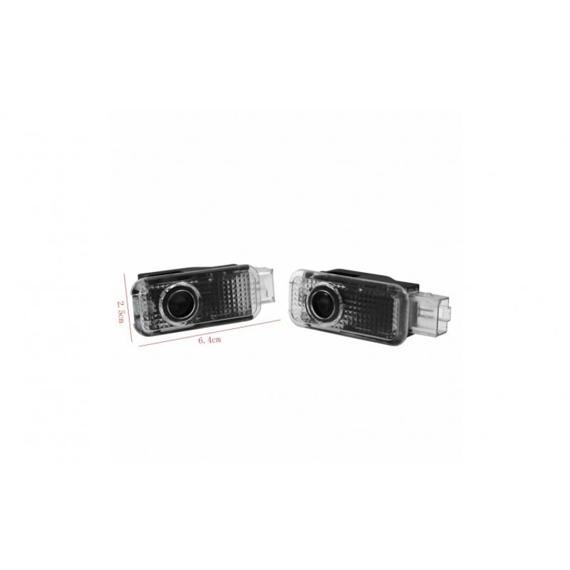 Auto si Moto - Electrice auto - Iluminare si semnalizare - Lumini ambientale - Set de 2 lampi Logo led portiere Xentech Light Audi - Infinity.ro