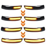 Auto si Moto - Piese auto si accesorii - Caroserie - Faruri, stopuri si proiectoare - Set de 2 lampi led semnalizare dinamica/progresiva fumurie oglinda Xentech Light Ford Kuga, Ford Ecosport 12V - Infinity.ro
