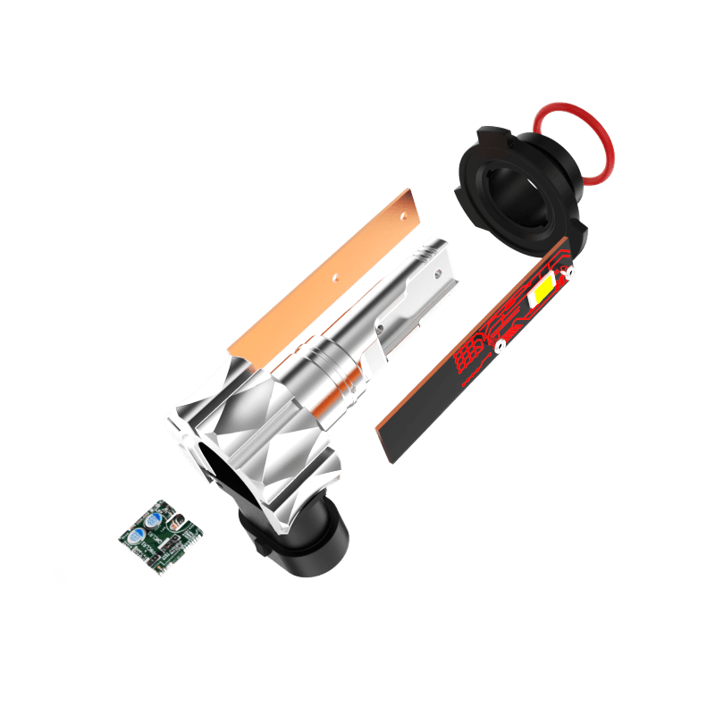 Auto si Moto - Electrice auto - Iluminare si semnalizare - Becuri auto - Set de 2 becuri led CSP Xentech Light D16 HB3 9005 Racire Pasiva 50w - Infinity.ro