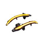 Auto si Moto - Piese auto si accesorii - Caroserie - Faruri, stopuri si proiectoare - Set de 2 lampi led semnalizare dinamica/progresiva fumurie oglinda Xentech Light Audi A6 si A7 C8, A8 D5 12V - Infinity.ro
