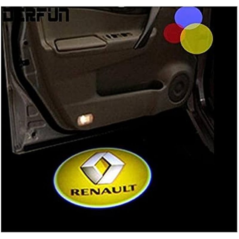 Auto si Moto - Piese auto si accesorii - Caroserie - Faruri, stopuri si proiectoare - Set de 2 lampi Led Logo Xentech Light Portiere/usi Renault - Infinity.ro