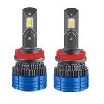Auto si Moto - Electrice auto - Iluminare si semnalizare - Becuri auto - Set de 2 becuri Led Csp Xentech Light T40 Canbus 12000LM 6000k H8/H9/H11/H16 80W - Infinity.ro
