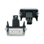 Auto si Moto - Electrice auto - Iluminare si semnalizare - Becuri auto - Set de 2 lampi numar LED Xentech Light Toyota Yaris, Corolla 5d, Prius C, Verso-S - Infinity.ro