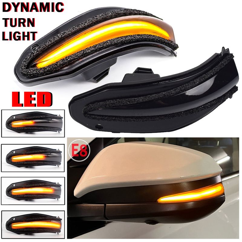 Auto si Moto - Electrice auto - Iluminare si semnalizare - Becuri auto - Set de 2 lampi led semnalizare dinamica/progresiva fumurie oglinda Xentech Light Toyota RAV 4 12V - Infinity.ro